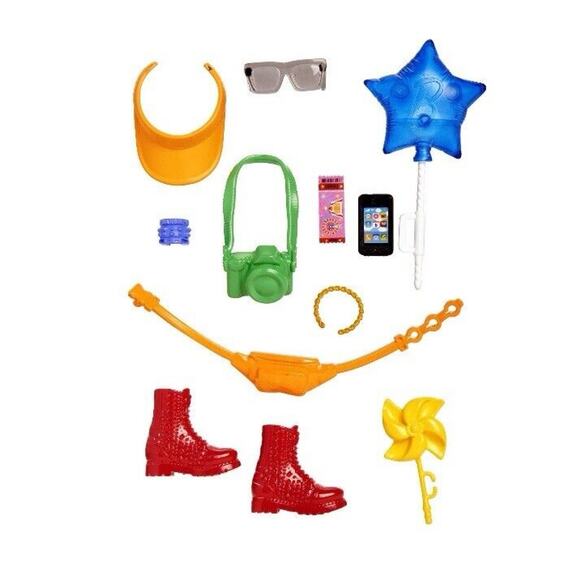 Barbie Amusement Park Accessory Pack Fashions Shoes Sunglasses & More Lot of 2 - Picture 2 of 5